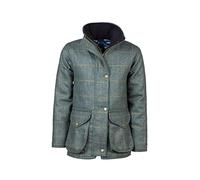 Girls Tweed Jacket British Made Kid's Wool Coat Children's Country Jackets 4 Colours (as8, age, 11_years, 12_years, regular, Denim Tweed)