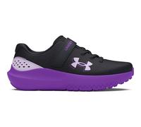 Girl's Under Armour Juniors Pre-School Surge 4 AC Running Shoes in Black