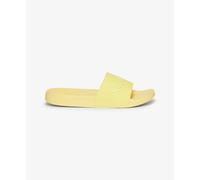 Girls' vegan logo pool slides Superdry Jaune 7/8 ans