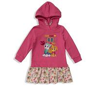 Girls VH1327 Paw Patrol Hooded Long Sleeved Dress Pink Size 5 Years / 110 cm