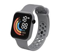 Girls Watches Student Children's Internet LED Electronic Watch Astronaut Square Electronic Watch Student Watch Function and Good Looking Student Watch A