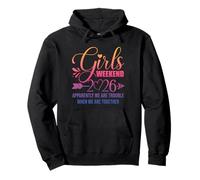 Girls Weekend Women We Are Trouble Girls Trip 2026 Pullover Hoodie