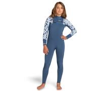 Girl's wetsuit Roxy Swell Series GBS 4.3 mm Front-Zip Bleu 10G