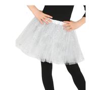 Girls' white sequin tutu
