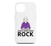 Girls Who Code Rock Programmer Computer Coding Life Case for iPhone 13