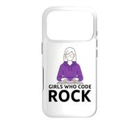 Girls Who Code Rock Programmer Computer Coding Life Case for iPhone 17 Pro