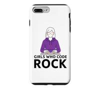 Girls Who Code Rock Programmer Computer Coding Life Case for iPhone 7 Plus/8 Plus