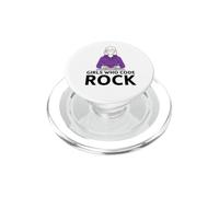 Girls Who Code Rock Programmer Computer Coding Life PopSockets PopGrip for MagSafe