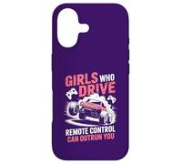 Girls Who Drive Remote Control Can Outrun You RC Car Design Case for iPhone 17