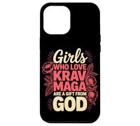 Girls Who Love Krav Maga Are From God Quote Case for iPhone 12 Pro Max