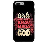 Girls Who Love Krav Maga Are From God Quote Case for iPhone 7 Plus/8 Plus
