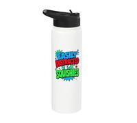 Girls Who Love Squishy Easily Distracted By Cute Squishies Stainless Steel Insulated Water Bottle