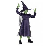 Girls Wicked Elphaba Deluxe Fancy Dress Costume