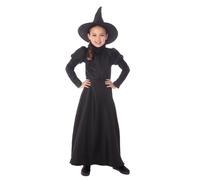 Girls Wickedest Witch Costume Fairytale Black Halloween Book Week Fancy Dress