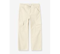 Girl's wide-leg corduroy trouser sandy beige