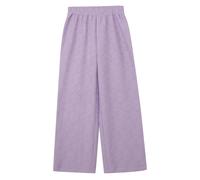 Girl's Wide Leg Trousers with Structured Print s.Oliver Violet 12 years