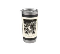Girls Will Be Girls Witch Circle Moon Magic Celestial Stainless Steel Insulated Tumbler