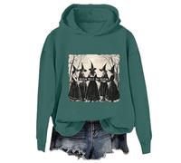 Girls Will Be Girls Witch Hoodie, Girls Will Be Girls Witch Sweatshirt, Girls Will Be Girls Halloween Witch Hoodie Green