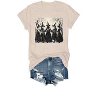 Girls Will Be Girls Witch Shirt, Halloween T-Shirt for Women, Khaki