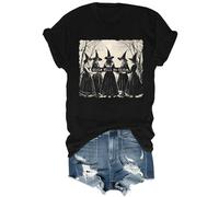 Girls Will Be Girls Witch T-Shirt - Halloween Witch Shirts for Women, Black