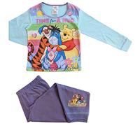 Girls Winnie The Pooh Pyjamas Tigger Eeyore Piglet (3-4 Years) Turquoise