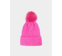 Girls' winter hat with pompom 4F Junior 4FJWAW24ACAPF419-54S
