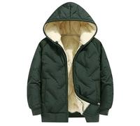 Girls' Winter Jackets Padded Parka Belted Faux Fur Collar Hooded Pockets Soild Color Princess Children's Puffer Jackets Casual Winter Warm School Travel Essentials Coats for 9-10 11-12 Kids UK