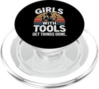Girls With Tools Get Things Done PopSockets PopGrip for MagSafe
