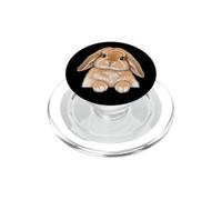Girls Womens Moms Pocket Mini Holland Lop Bunny Rabbit Lover PopSockets PopGrip for MagSafe