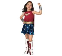 Girls Wonder Women Dress Costume DC Comics Superhero Book Week Fancy Dress