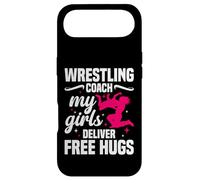 Girls Wrestling Training Free Hugs Girls Wrestling Coach Case for iPhone Air