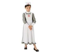 Girls WW1 Nurse Fancy Dress Costume