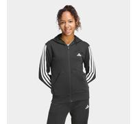 Adidas Essentials Full Zip Sweatshirt Black 14-15 Years Girl