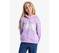 Roxy Midnight Hike Bruhsed Rg Full Zip Sweatshirt Purple 12 Years Girl