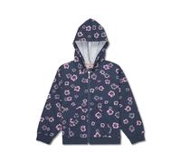 Roxy Twenty Five Miles - Girls 4-16 Blue Printed Zip Hoodie