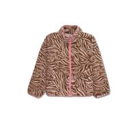 Girls' zipped fleece Roxy Like Electricity Marron 16 ans