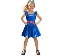 Girls Zombie Movie Character Dress Outfits Kids Print Skirt Set with Wristband 3-12 Years