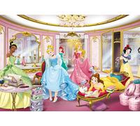 Girly bedroom Disney Characters Wall Mural Wallpaper green decor Princess