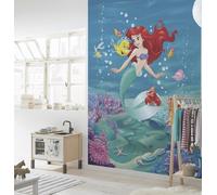 Girly bedroom Disney Wallpaper wall mural Ariel Mermaid 184x254cm blue decor