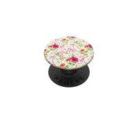 Girly Christian Hibiscus Floral Cross Coquette Bows Faith PopSockets Adhesive PopGrip