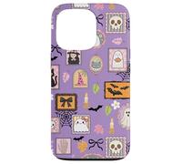 Girly Halloween Portrait Frame Ghost Phone Case Case for iPhone 13 Pro