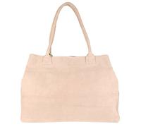 Girly Handbags Italian Suede Leather Tote Bag Real Leather Hobo Shoulder Bag Large Handbag Expandable- Nude