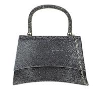 Girly Handbags Womens Embellished Handheld Evening Bag Medium Black