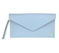 Girly Handbags Womens Italian Genuine Leather Envelope Clutch Bag Large Serenity