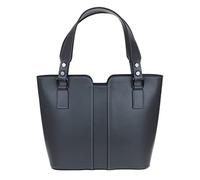 Girly Handbags Womens Leather Tote Bag Large Top Smooth Leather Handbag for Work & Everyday Use, Spacious Shoulder Bag with Multiple Compartments (Dark Grey)