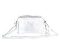 Girly Handbags Womens Tassel Plain Crossbody Bag Adjustable Strap Over the Shoulder - Silver