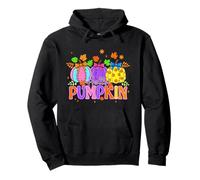 Girly Hello Pumpkin Halloween Coquette Bow Spooky Season Pullover Hoodie