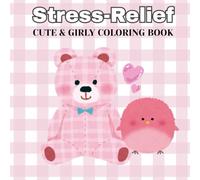GIRLY THEARPY: Cute & girly coloring book