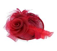 Girly Yarn Hat Shape Hair Clip Stage Performances Hairpin For Teens Halloween Party Taking Photo Anti Slip Hairpin Hat Hair Clips For Girls Hat Hair Clips For Women Top Hat Hair Clip Flower Top
