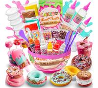GirlZone Cakes & Sweet Treats Slime Egg, Clay for Kids and Slime Set with Sprinkles & Ice Cream Toys for Hours of Sensory Play, Slime Kits for Girls